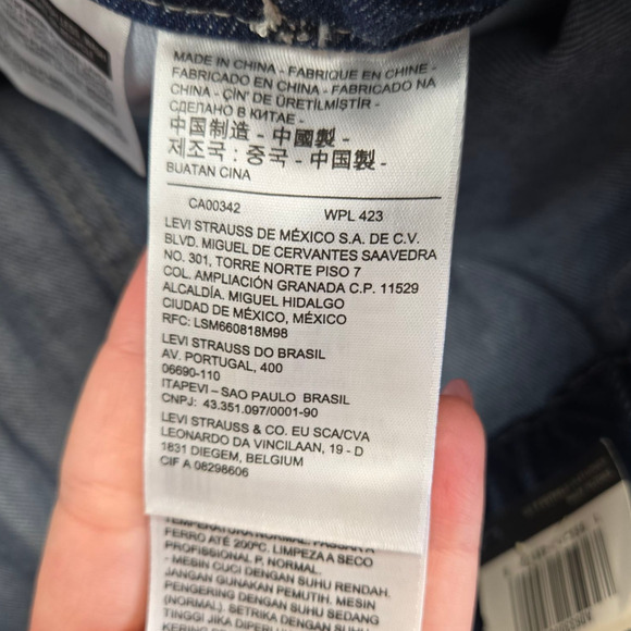 Levi's Loose Utility Straight Leg Workwear Style Medium Wash Baggy Jeans Size 32 - Picture 10 of 14